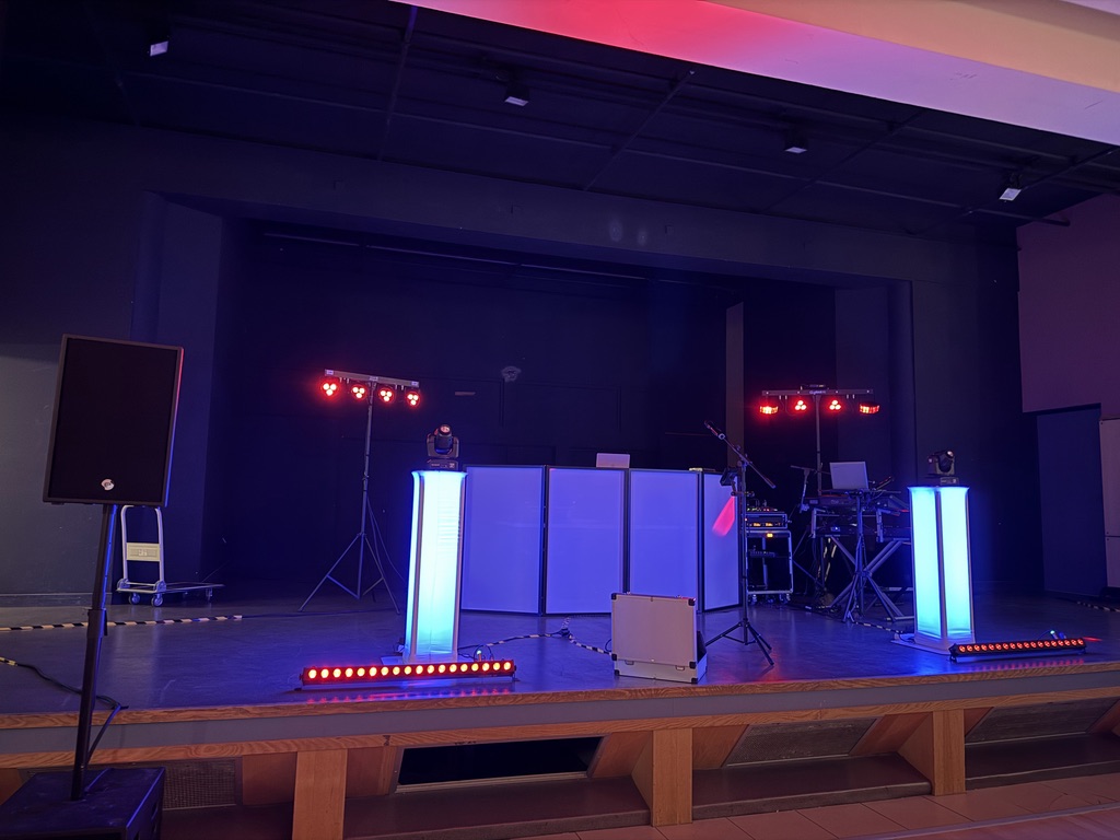 Installation son & lumière — photo Chatycov Events